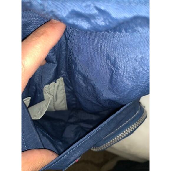 Kipling Queenie Small Backpack True Blue Tonal Unisex Adjustable Straps - Picture 8 of 8
